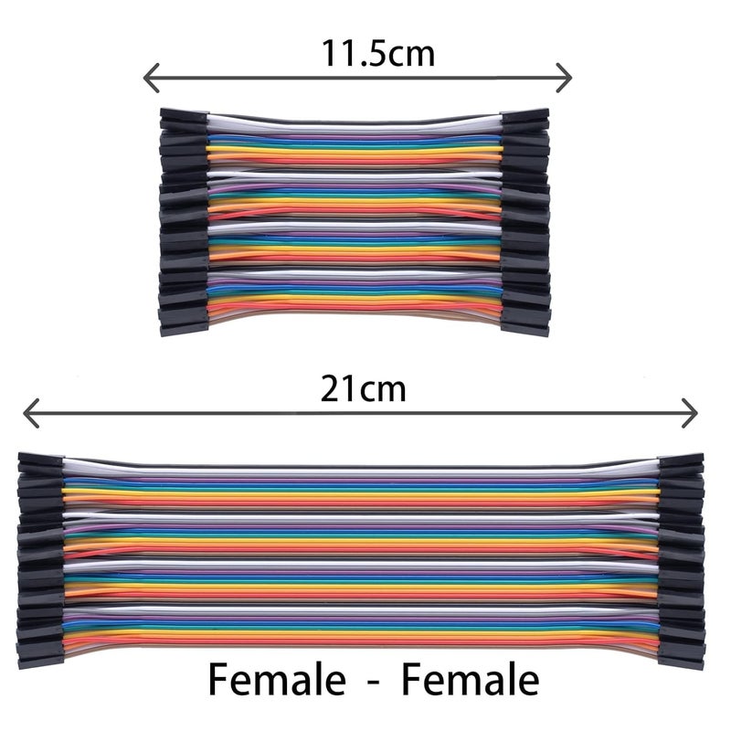 Aypzuke 10cm+20cm 240pcs Breadboard Jumper Wires Cable Kit, Male to Female, Female to Male, Compatible for Arduino and Raspberry Pi - Image 5